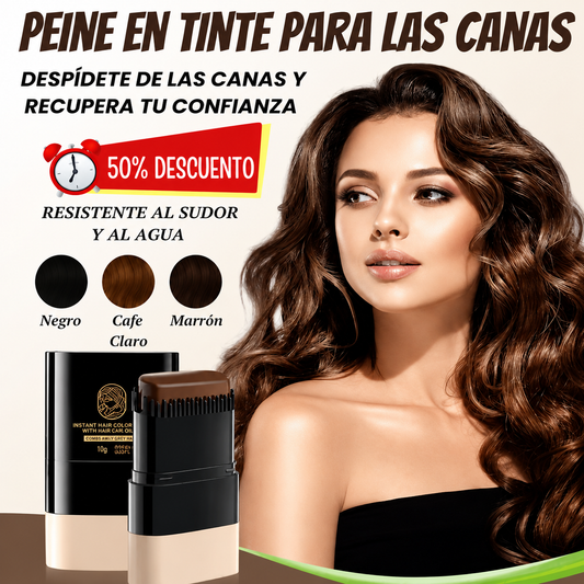 Cubre al instante las canas con este peine - OFERTA ⭐️⭐️⭐️⭐️⭐️
